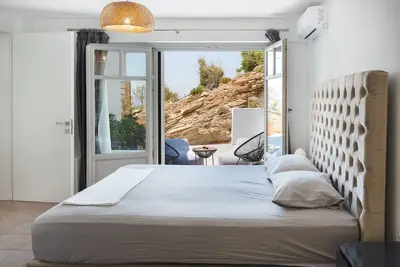 Image de Maison de vacances \"Uppolis House\" avec vue sur la mer, balcon et Wi-Fi