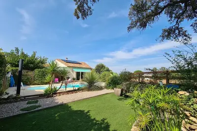 Image de Maison plain-pied climatisée avec piscine à Sorède