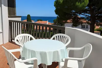 Image de Appartement au Racou à 100m de la plage avec piscine et parking