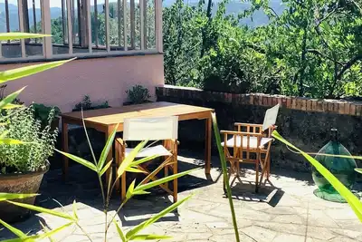 Image de Villa d'artiste à 40 min. de Cinque Terre, terrasse, vue magnifique, calme.