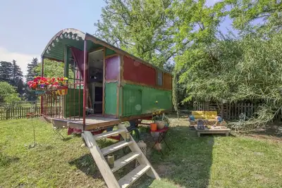 Image de Vent de Bohème, roulotte atypique à Cabannes