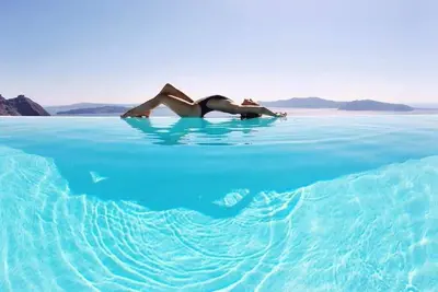 Image de Master Villa Outdoor Jacuzzi Caldera sea view of the volcano