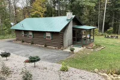 Image de Pet Friendly Adirondacks Log Cabin! Lake George, Saratoga, Spac, Sacandaga