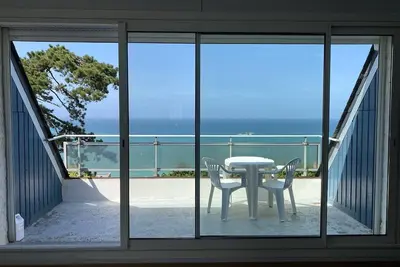 Appartement Vue Mer avec wifi, balcon terrasse à Perros-Guirec