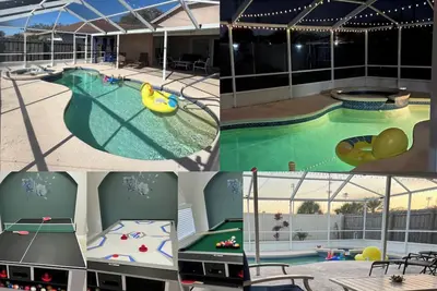 Image de Tampa heat pool /hot tub lake view near airport