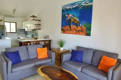 Coral Reef Condo with front deck patio