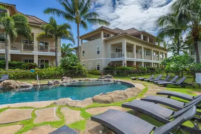 Image de Poolside Lanai Villa l Parking, Sunset View