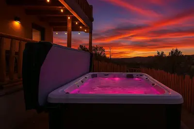 Image de Hillside Haven Retreat  *Hot Tub- A Placitas Irvie Home