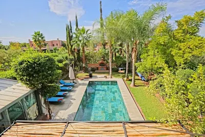 Image de Villa Samanah – Élégante Villa à Marrakech avec Piscine Privée & Jardin