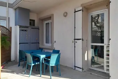 Image de Carnon Appartement rdc 2eme ligne mer avec parking