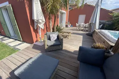 Image de Villa provençale tout équipé avec terrasse exotique et spa!