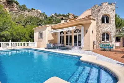 Image de Villa \"Cala Moraig - Cumbre De Sol\" avec vue sur la mer, piscine privée et Wi-Fi
