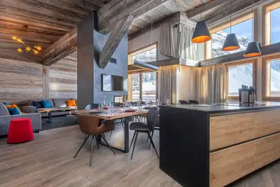 Image de Chalet moderne 6 pièces, 11 pers, panorama montagne, services premium