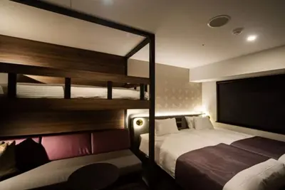 Image de Family Hollywood Twin Nonsmoking Vs | Basic p / Osaka Ōsaka