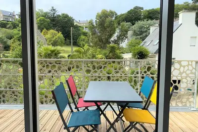 Appartement neuf avec balcon, proche du port de Perros-Guirec
