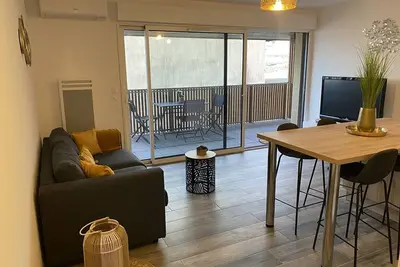 Image de Appartement moderne T2 pour 4 pers. près de la plage avec parking à Vieux-Boucau