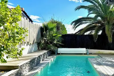 Image de Maison Bidart piscine chauffée proche des plages