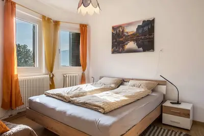 Image de Maison de vacances \"Weingut Plonerhof\" avec vue sur la montagne, jardin privé et Wi-Fi