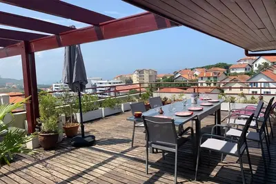Image de Biarritz. Amaizing 120 sqm appartement 55 sqm terrasse sea and mountains view.