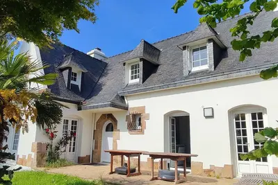Image de Grande Maison Familiale à Trégastel avec Jardin Clos, Terrasse et Wifi
