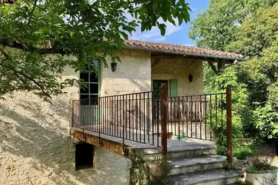 Image de Gîte \"La passerelle\" en pleine nature - piscine