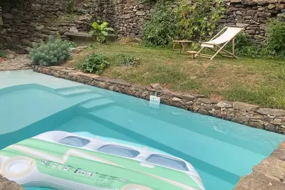 Image de Appartement de Charme dans un Ancien Mas Cévenol piscine et jacuzzi