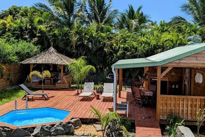 Image de Kabane d'O : logement tropical de charme