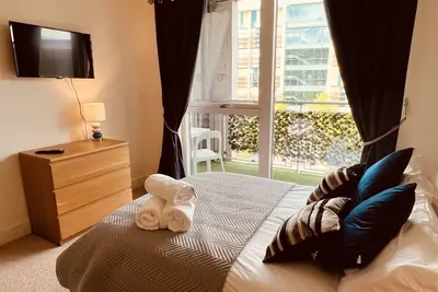 Moderne-Appartement-Salle de bain privée séparée-Terrasse