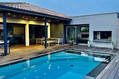 Image de Les Cocons du Bassin - Villa Miroir d'O - Piscine/Spa/Clim