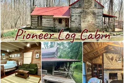 Image de Pioneer Log Cabin on the Lake