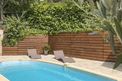 Image de Magnifique haut de Villa Bbq + Piscine aucun vis à vis 15Km de la Mer