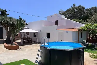 Image de Maison de vacances 'Villa Almagre' avec vue sur la mer, piscine, jardin et Wi-Fi