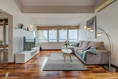 Image de Spacious and unique apartment, with an amazing view.