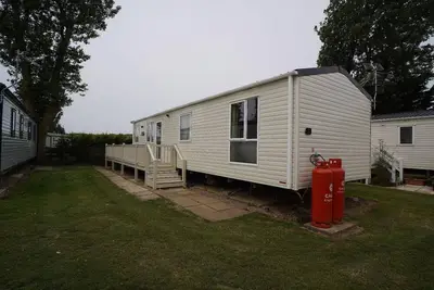 Image de Stunning river view 2 bedroom caravan with decking