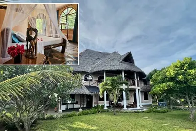 Suite Turtle de 38m2 dans une Villa 560 m2, Vue sur l'Océan Indien