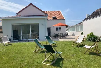 Image de Maison neuve et lumineuse Centre Bourg Quimiac tout proche Plage et commerces