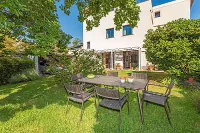 Appartement de vacances 'A Casa Nostra' avec terrasse, jardin partagé et Wi-Fi