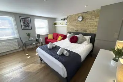 Image de New Apartment Central Cambridge Cb1 King-size bed