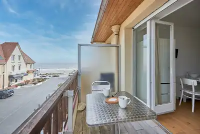 Un Balcon sur la Mer - Appt à 30m de la plage