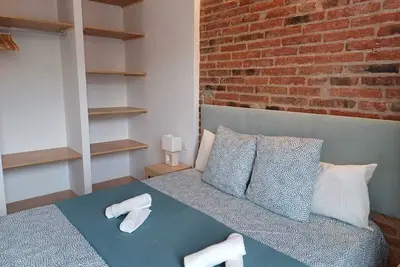 Image de Lv 22 Appartement près de la plage de Barcelone - 2 chambres avec lit double