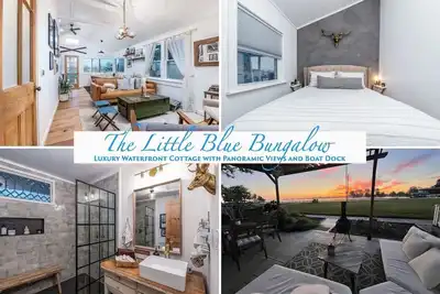 Image de Little Blue Bungalow - Amazing Views + Boat Dock!
