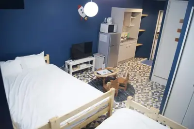 Image de Concept twin 2 double beds separate bath and toi - Room 207 / Osaka Ōsaka