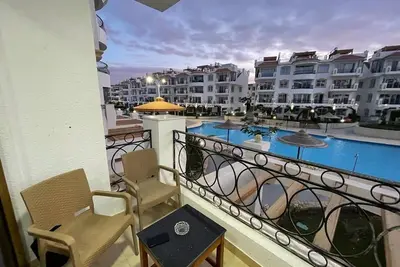 Image de 2-bedroom apartment on the 2nd floor in Sharm Hills with pool view