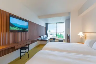 Image de 2 Double Beds RoomNopets allowed1offsite parking lot / Atami Shizuoka