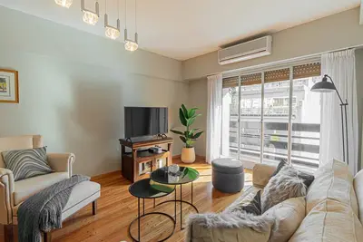 Image de Renovated 2br, 8th Floor · Las Cañitas | Balcony & Expert Hosts