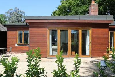 Image de Badgers Sett, family friendly, with pool in Titchfield Common