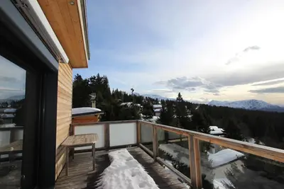 Image de Chalet, balcon, télévision, casier à ski, 120m², Chamrousse