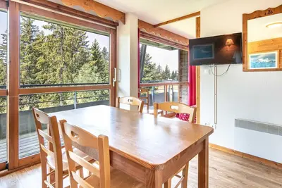 Image de Merveilleux appt 6 pers, balcon vue montagne