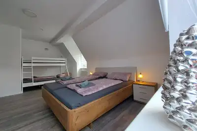 Image de Maison de vacances 'Mandelbäumchen' avec terrasse privée, jardin privé et Wi-Fi