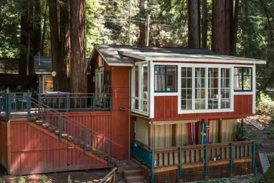 Image de Mt. Hermon Cabin - nestled in the redwoods